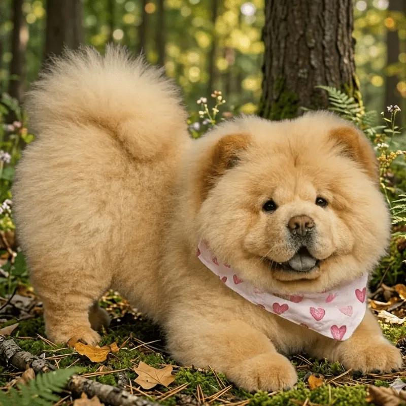 Cachorro Chow chow